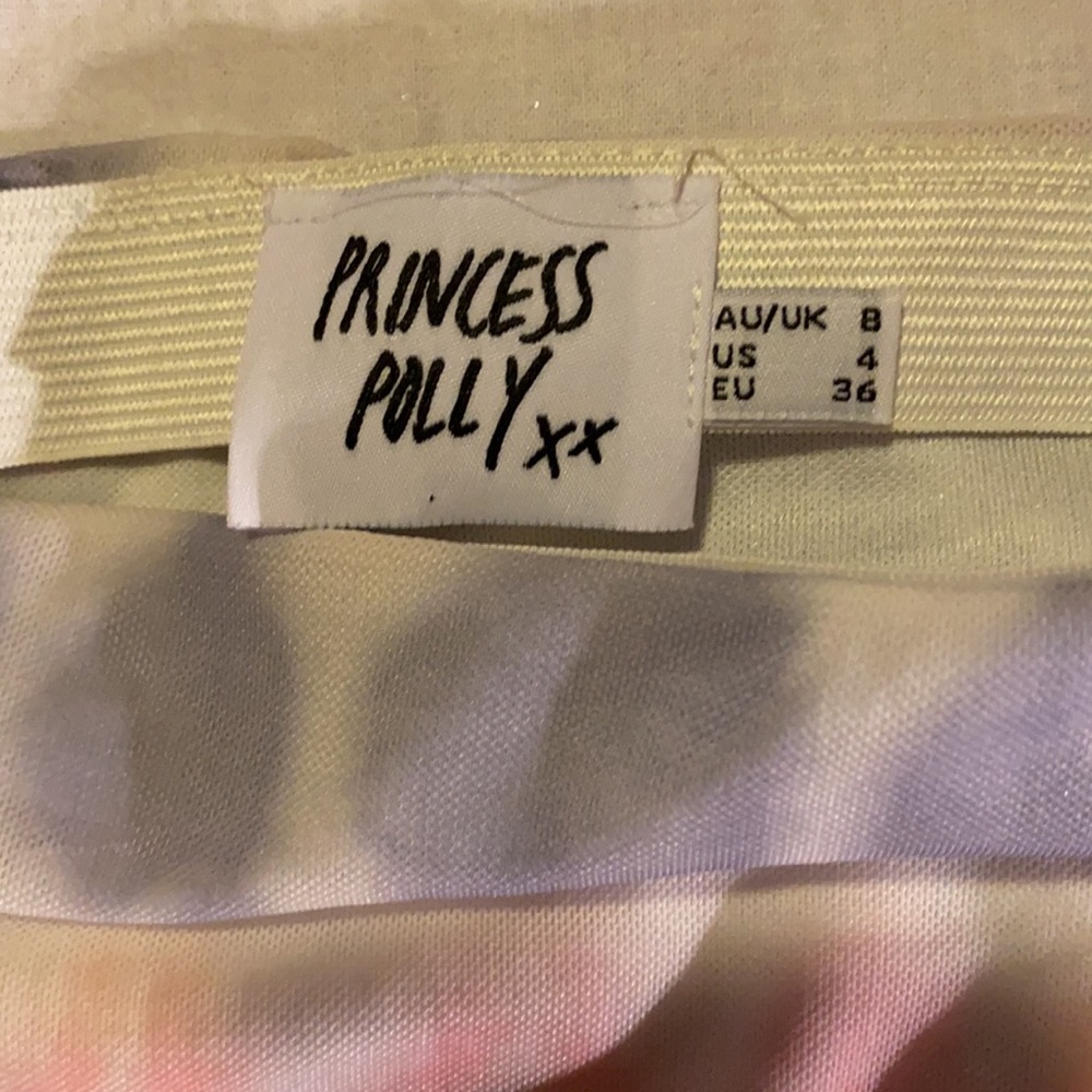 Princess Polly Tye-Dye Tube Top Size 4/Small - Picture 2 of 3